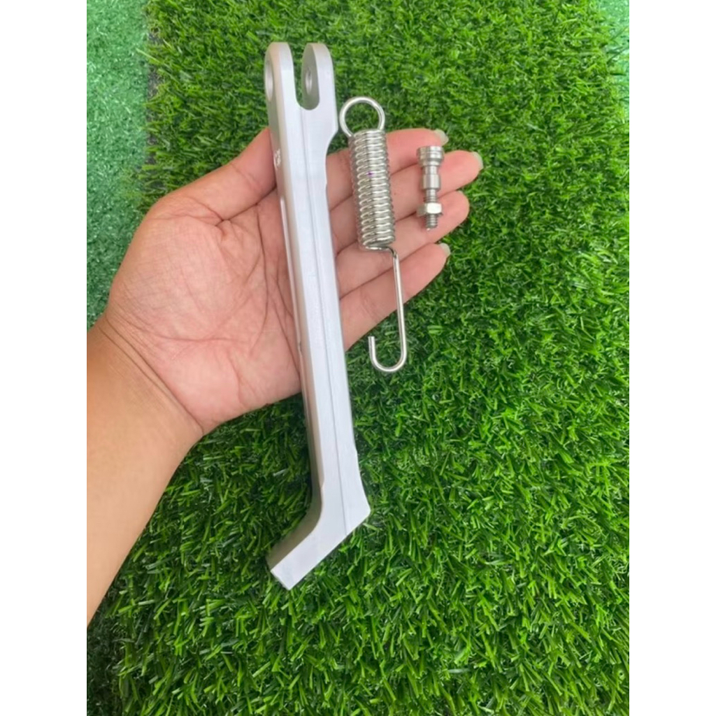 ขาตั้งมิเนียมแท้ SR งานฟอส ขาตั้งเดี่ยวแต่ง พร้อมสปริง ใส่เวฟได้ทุกรุ่น Honda ขาตั้งข้างใส่เวฟ - รูปที่ 6