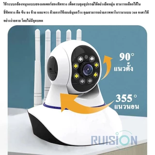 🔥ชื้อ2เครื่องยิ่งคุ้ม🔥กล้องวงจรปิด WIFI กล้องวงจรปิดไร้สาย อยู่ไกลแค่ไหนก็ดูได้ กล้อง IP 8ล้านพิกเซล