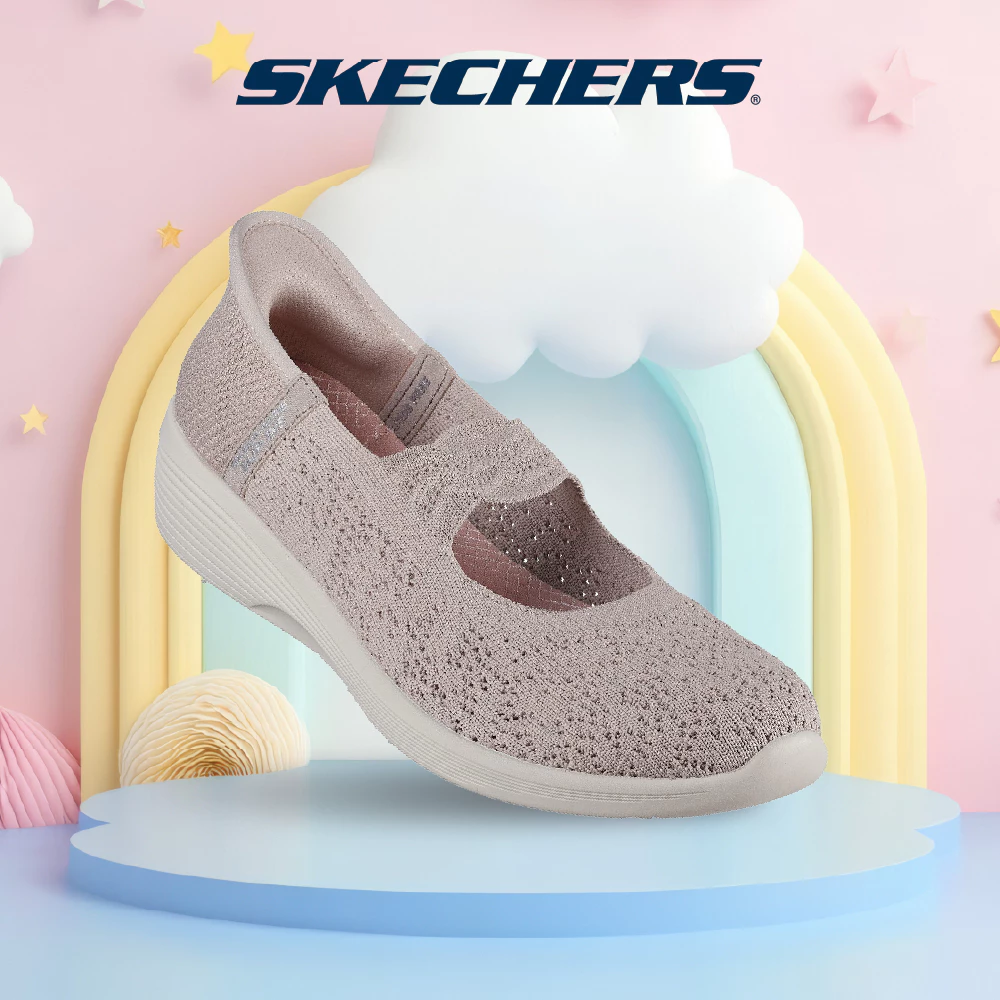 Skechers สเก็ตเชอร์ส รองเท้าผู้หญิง Women Slip-Ins Modern Comfort Arya Shoes - 159055-TPE Air-Cooled Memory Foam