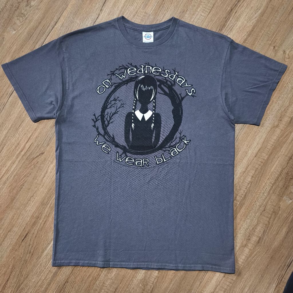 เสื้อยืด Wednesday Addams 2022 Size:21x29
