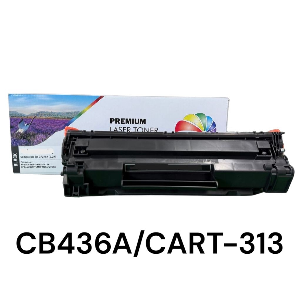 หมึกพิมพ์เทียบเท่าCB436A/CART-313
