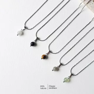 ares.nature - สร้อยคอ หินแท้ รุ่น Classic สร้อยสายมู เลือกหินเองได้