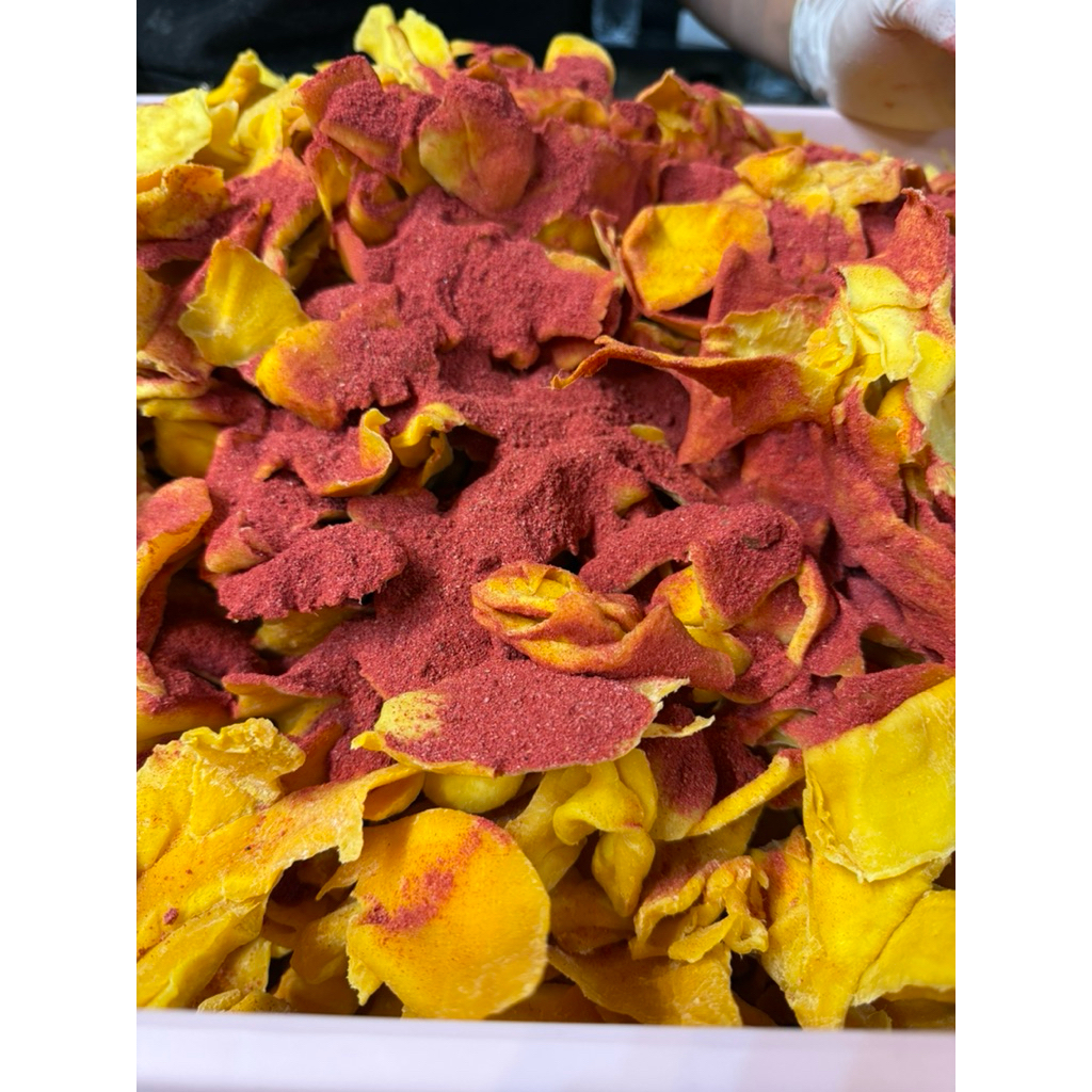 มะม่วงคลุกบ๊วย (300g.) มะม่วงมันอร่อยอยู่แล้ว เพิ่มบ๊วยขึ้นมาคือฉ่ำแกเอ้ย