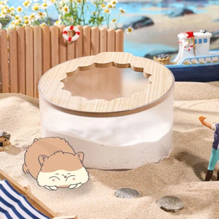Petcho ห้องน้ำหนูแฮมสเตอร์ ห้องน้ำหมีทอง อ่างอาบทราย ห้องน้ำสัตว์เล็ก โถปัสสาวะ อุปกรณ์กรงหนู