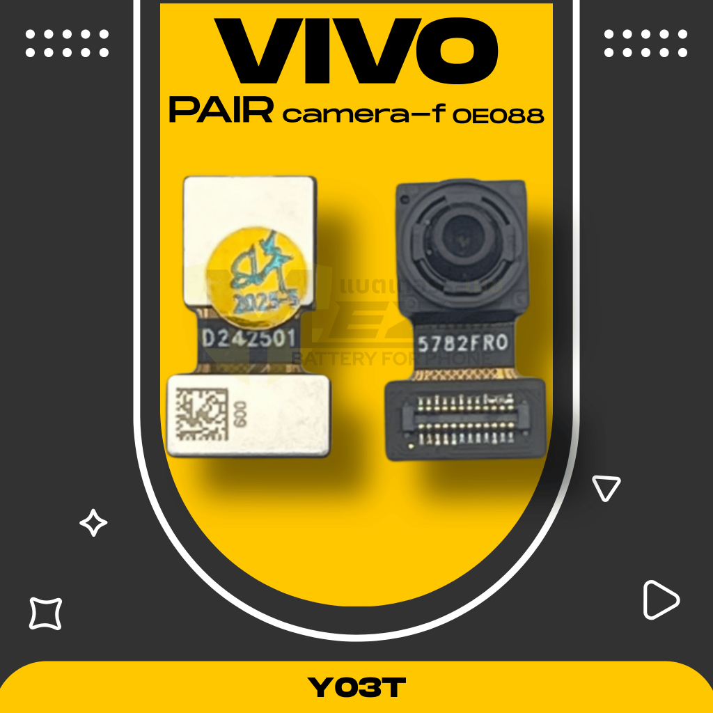 กล้องหน้า Front Camera Vivo Y03T