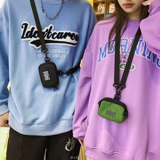พร้อมส่ง กระเป๋าใส่เหรียญ กระเป๋าคาดอก กระเป๋าสะพายใบเล็ก สไตล์เกาหลีสไตล์ญี่ปุ่น