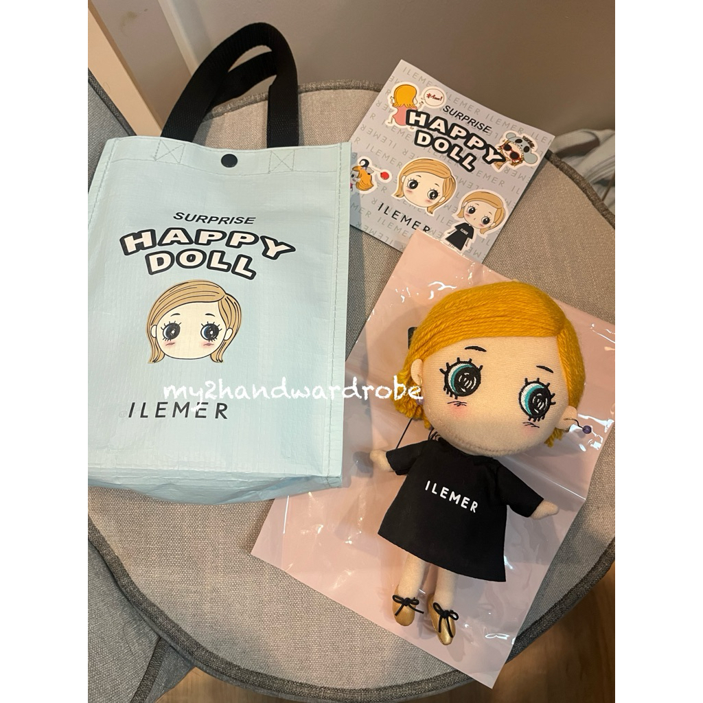 (codeลด10-30%) พวงกุญแจ Ilemer Ianne สีผมน้ำตาลทองsunมือ2สภาพดี