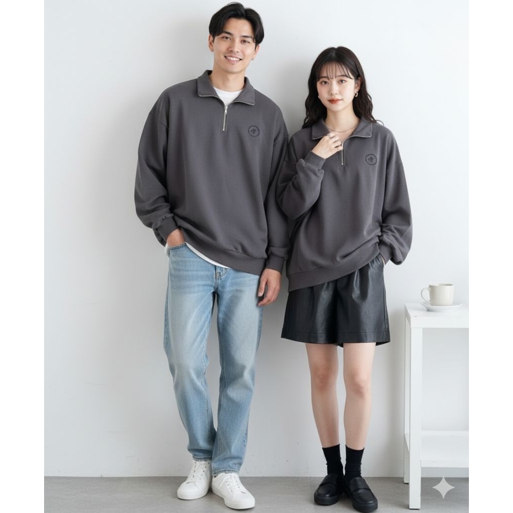 [Unisex] เสืัอสเวตเชิ้ต WEGO เสื้อคลุมแขนยาว