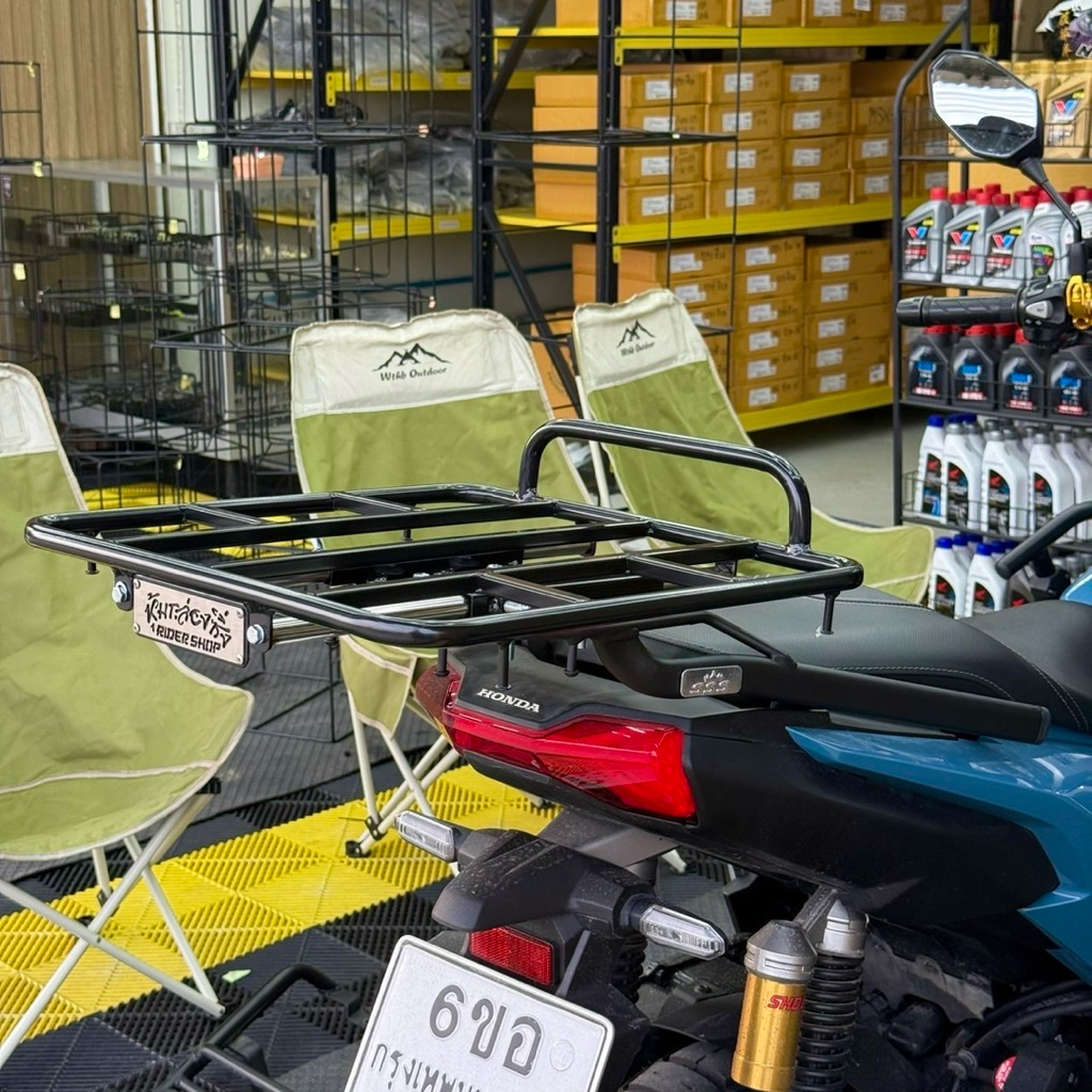 ถาดสไลด์>>สำหรับไรเดอร์<<ใส่กับมอเตอร์ไซต์ที่มีแร็คท้ายได้ทุกรุ่น - รูปที่ 6