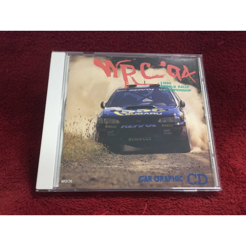 CD CAR GRAPHIC WRC94 สภาพตามปก CA19-64