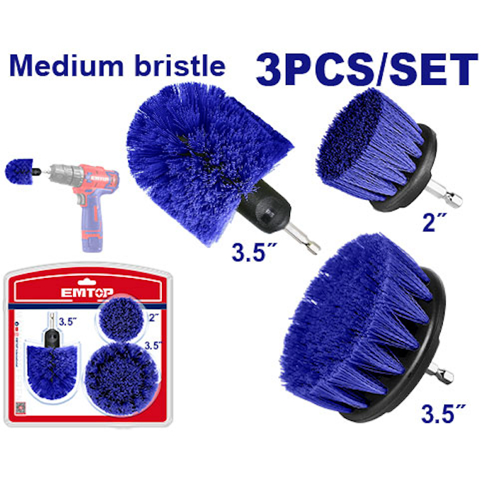 หัวแปรงขัดสว่าน 3P ECBM0301 EMTOP