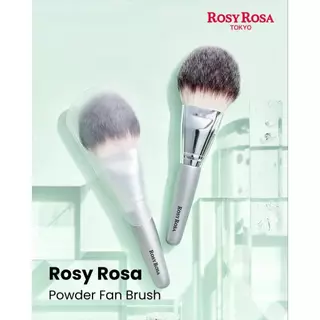 Rosy Rosa Powder Fan brush แปรงแบบพัด แปรงที่อ่อนโยนต่อผิว สามารถเกลี่ยได้อย่างนุ่มนวลและเป็นธรรมชาติ