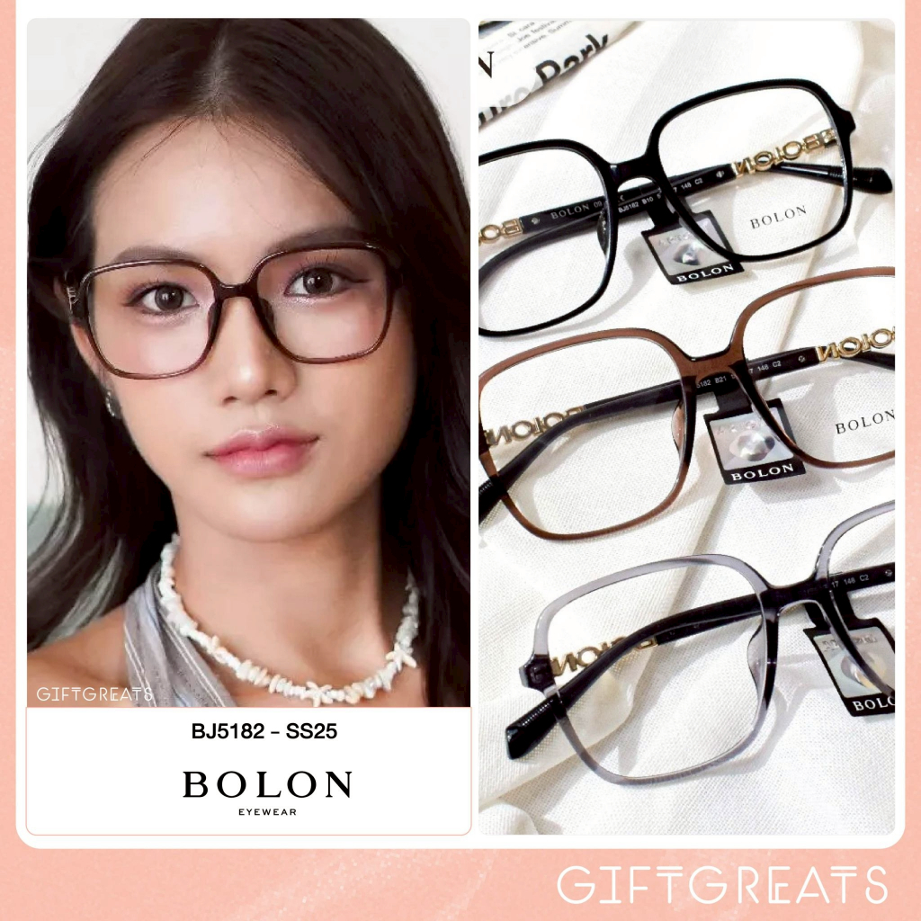 BOLON Napa BJ5182 - SS25 Bolon Eyewear กรอบแว่นตา โบลอน giftgreats