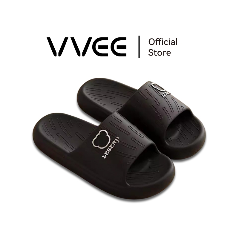 VVEE รองเท้า นุ่มเหมือนเดินบนมาร์ชเมลโลว์ รองเท้าสุขภาพ นุ่มและไม่ลื่นEVA มี ก้นหนา กันลื่น รองเท้าแตะ