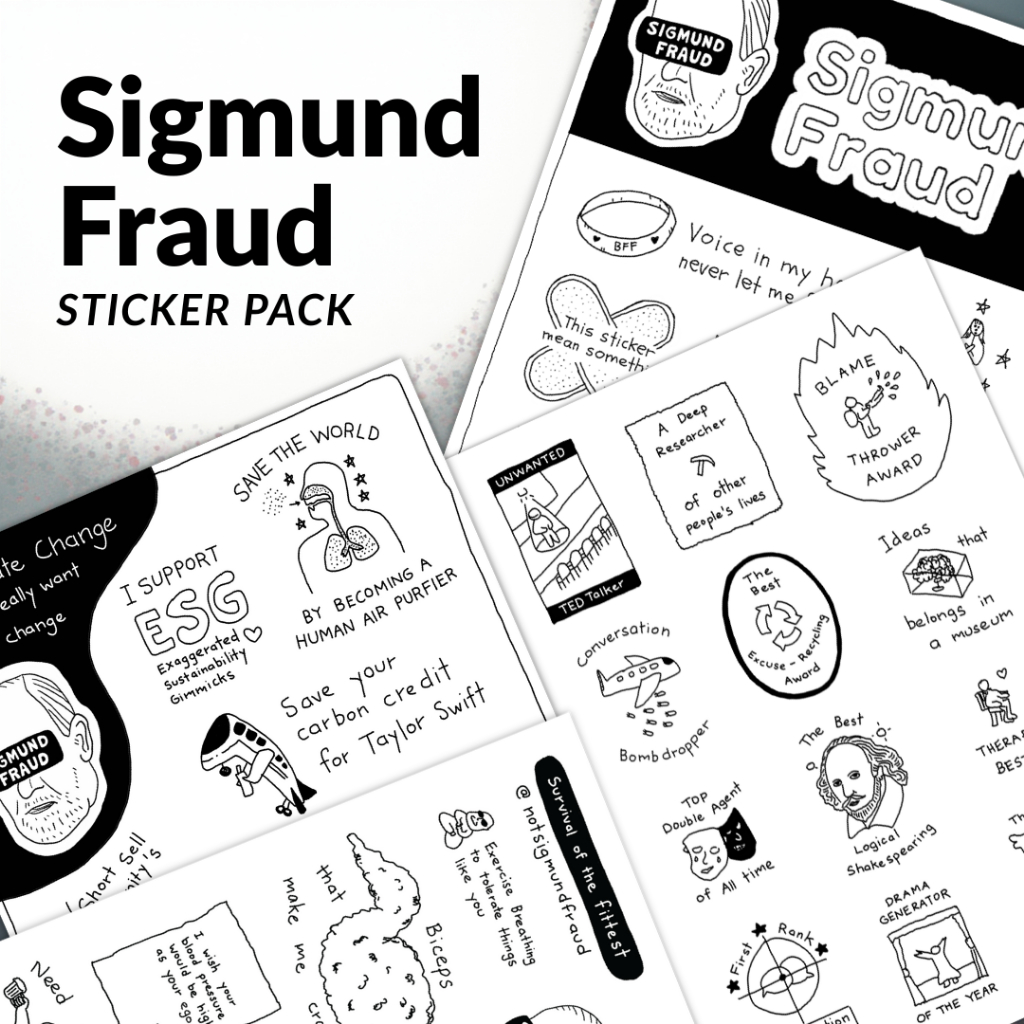 สติกเกอร์ Sigmund Fraud