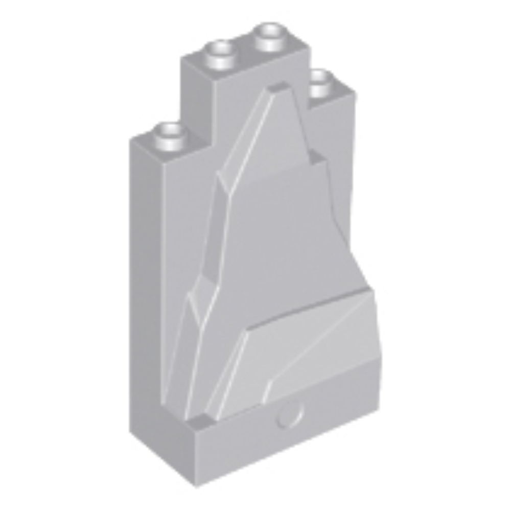[Rock] ชิ้นส่วนเลโก้ Lego Part Rock Panel 2 x 4 x 6 (47847, 54782, 57512, 33458) ราคา/ชิ้น