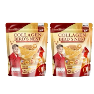 คอลลาเจนแจ่มใส Jamsai COLLAGEN BIRD'S NEST คอลลาเจนรังนก คอลลาเจนไชยา แจ่มใส JamsaiCallagen แบรนด์แจ่มใส แพ็คเก็จใหม่