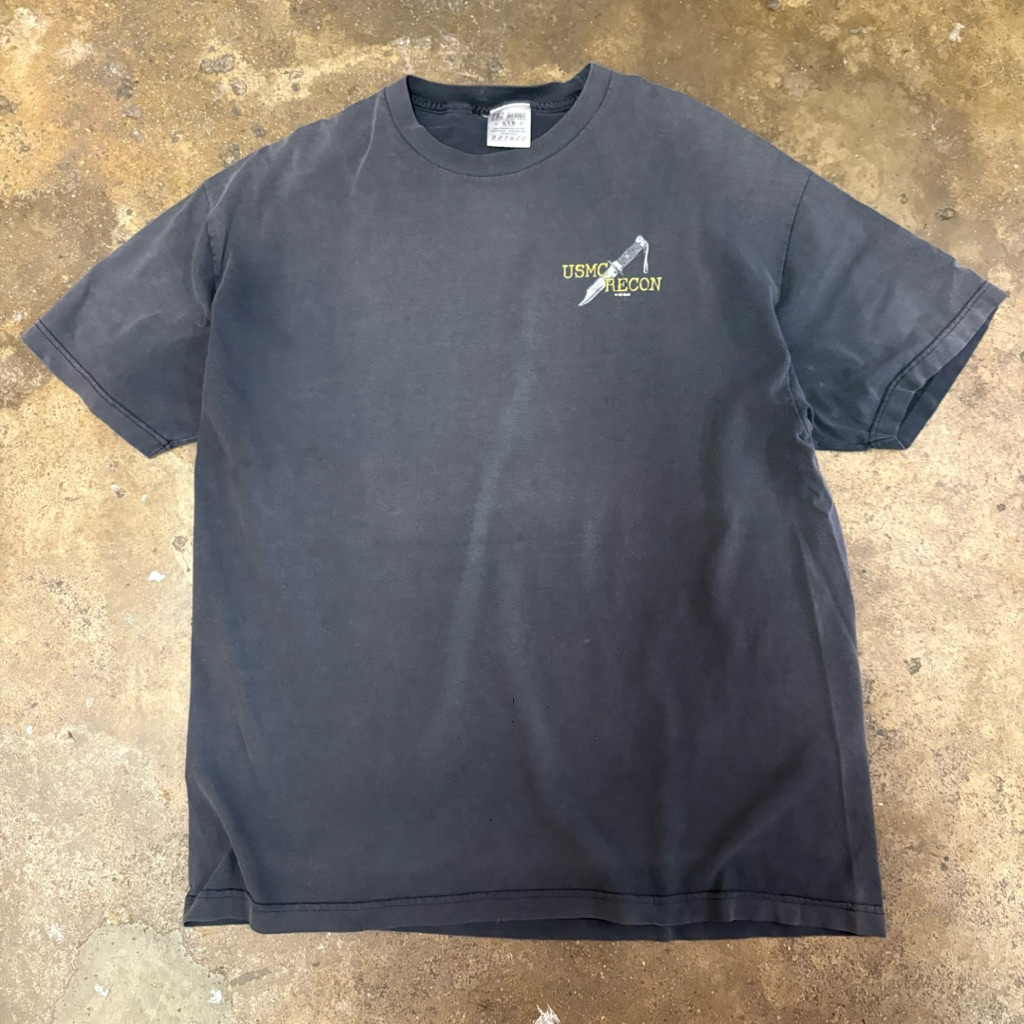 เสื้อยืดมือสองแนวทหาร USMC Recon (7.62Design)