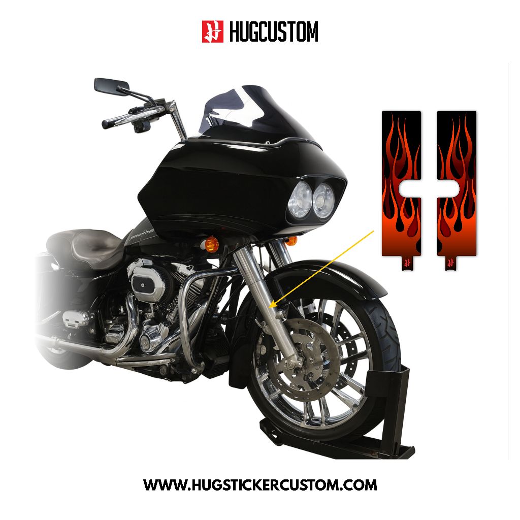 สติกเกอร์ติดโช้ค Harley Davidson สำหรับ CVO, ROAD GLIDE, SPEC, ST / CVO, STREET GLIDE, SPEC, ST 06-1
