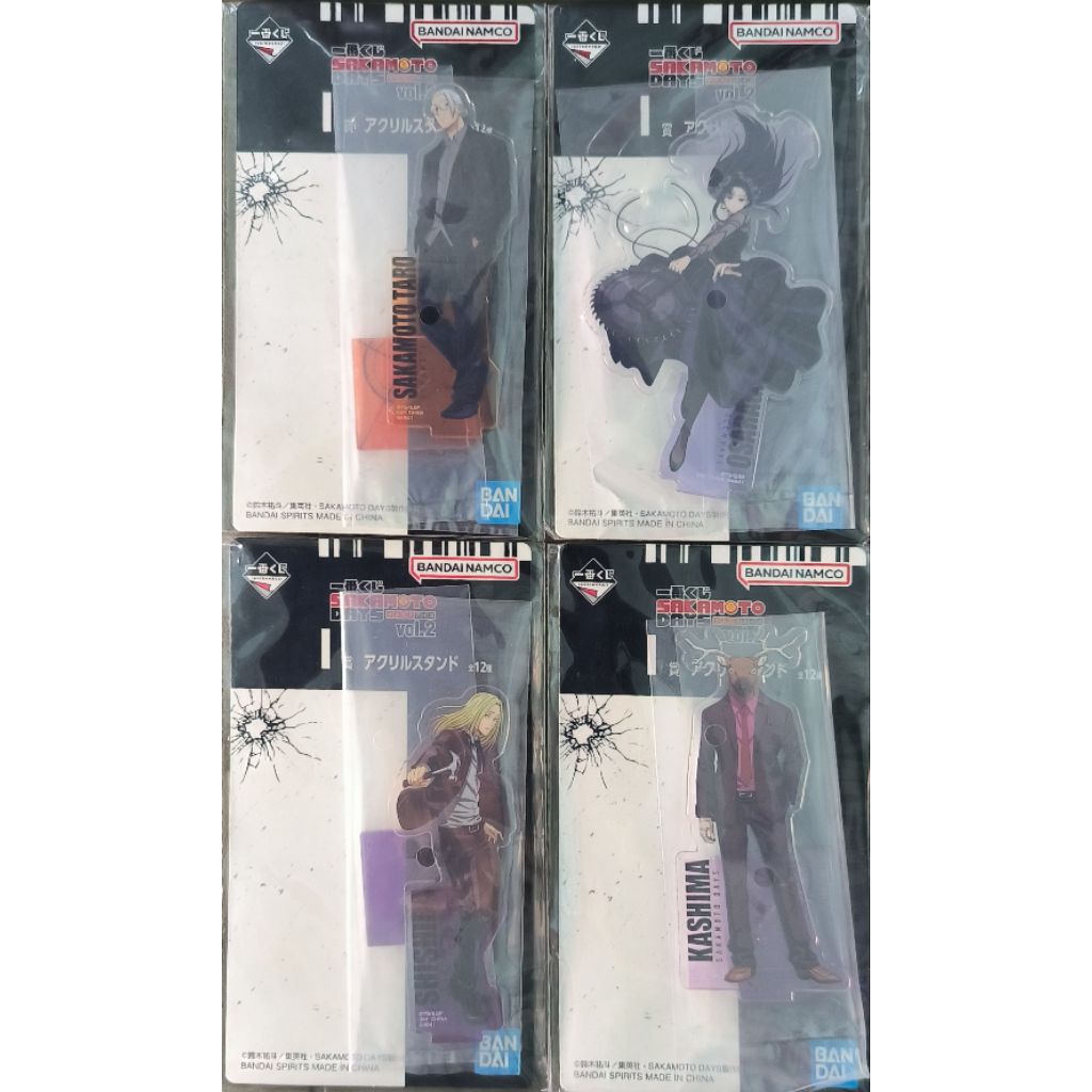 Ichiban Kuji Vol.2 เรื่อง SAKAMOTO DAYS ซึ่งเป็นสแตนดี้อะคริลิก