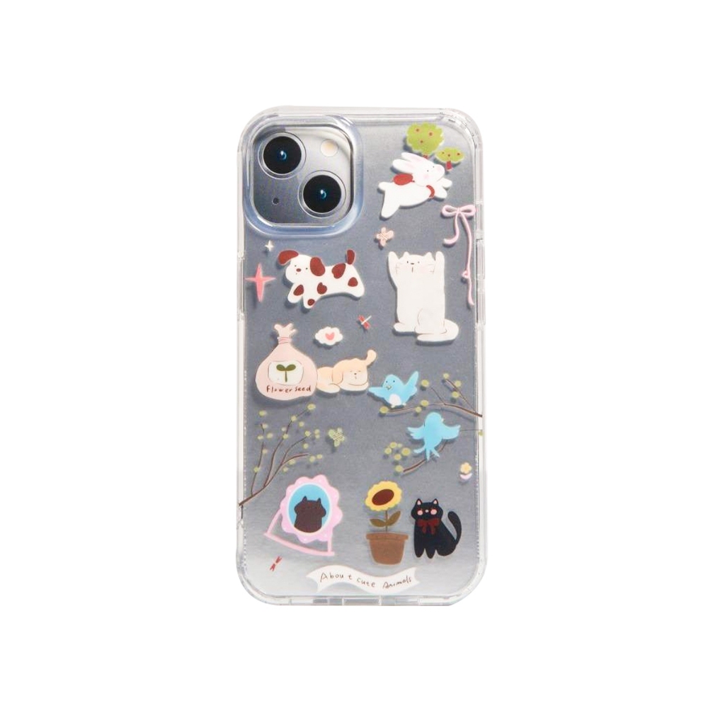 Kira Kira รุ่น Joyful Inu เคสสำหรับ iPhone 11 / 12 / 13 / 14 / 15 ราคา ถูกที่สุด ดีลบีเคเค แกลเลอรีภาพที่ 2