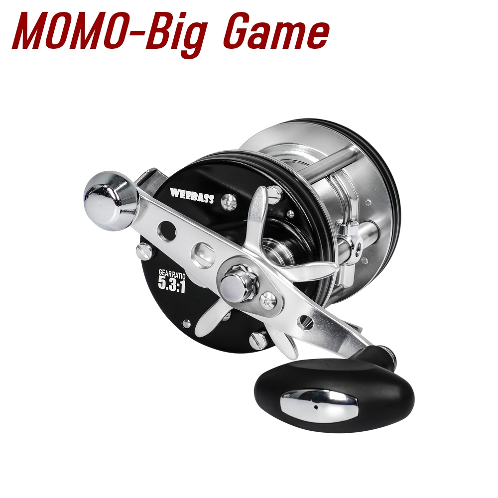 WEEBASS รอก - รุ่น MOMO-BIG GAME รอกตกปลา รอกเบททรงกลม รอกหน้าดิน รอกตกทะเล - รูปที่ 6