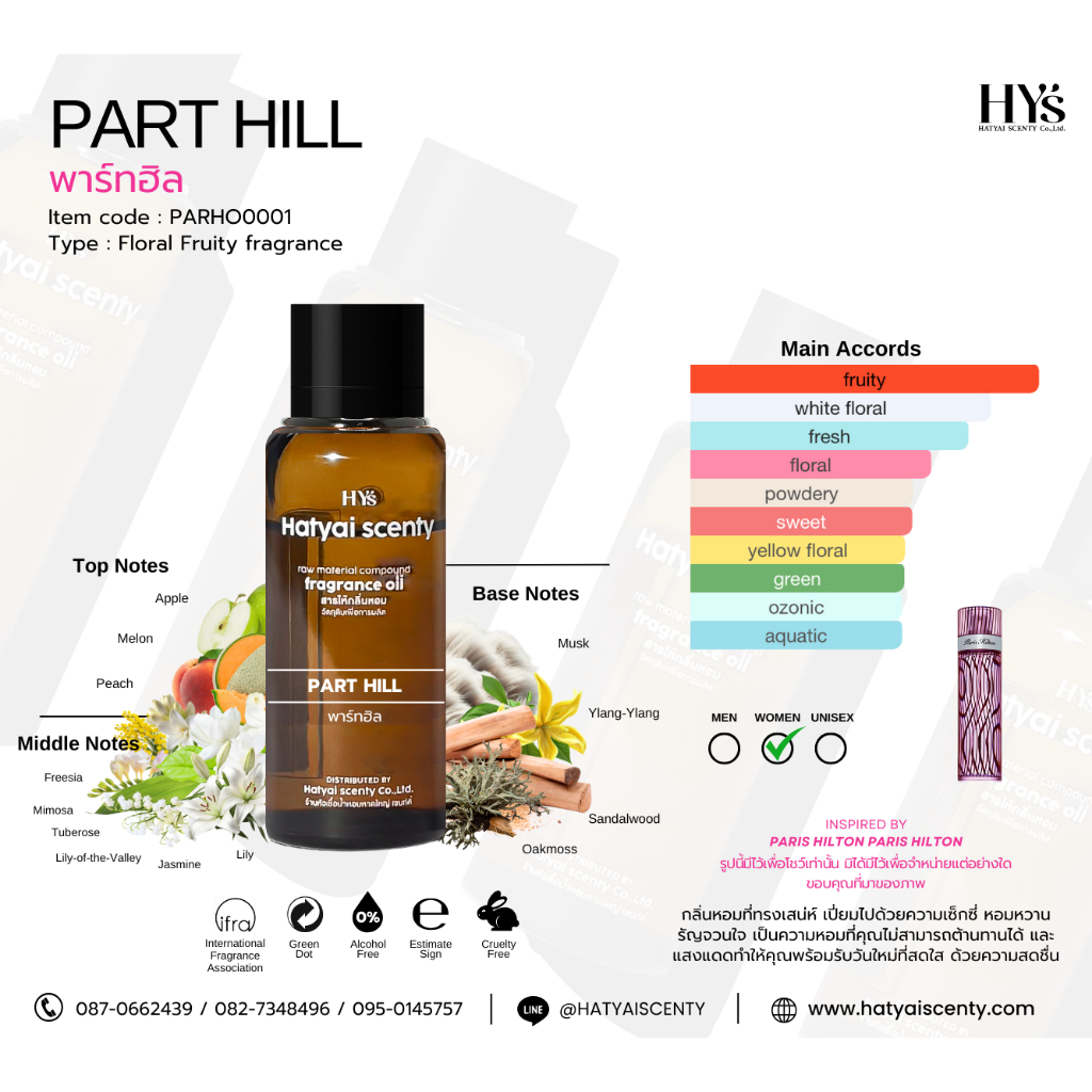 PART HILL พาร์ทฮิล(ปาโก้ลาบานซ์)
