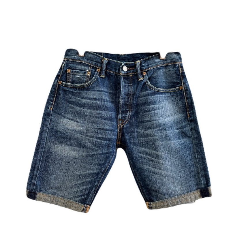 กางเกงยีนส์ Levi's 501 เอว 29" ยาว 18" มือสอง ของแท้ ใส่เอง สภาพดี มีตัดขา (New12)