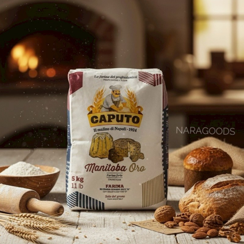 CAPUTO MANITO ORO 5 KG. แป้งโปรตีนสูง High-Protein flour