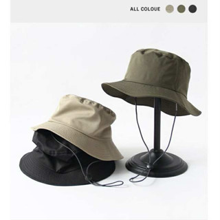[พร้อมส่งจากไทย] หมวกบักเก็ตมีซับใน งานญี่ปุ่น ปีกรอบ สีพื้น…
