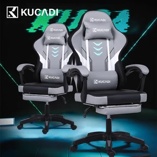 KUCADI Gaming Chair เก้าอี้คอม เก้าอี้ เก้าอี้คอม ระดับไฮเอนด์ เก้าอี้คุณภาพสูงการยศาสตร์ [รับประกัน 5 ปี