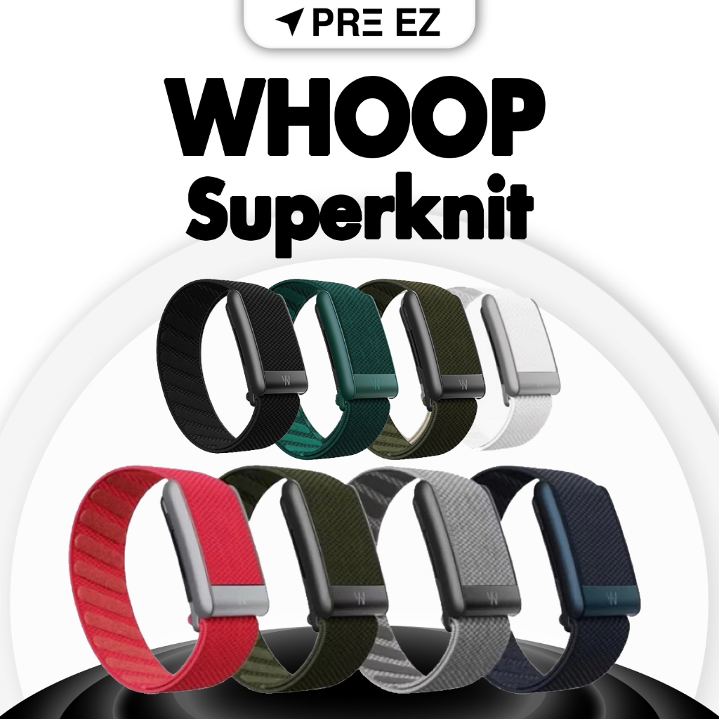 ของแท้ (ส่งด่วน) สีใหม่ !! | Whoop Superknit สายสำหรับ Whoop 5.0 & MG !