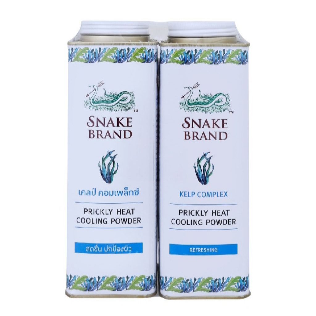 ***พร้อมส่ง***แป้งเย็นตรางู [แพ็คคู่ 280g.] Snake Brand (มีให้เลือก 5 กลิ่น) ราคา ถูกที่สุด ดีลบีเคเค แกลเลอรีภาพที่ 9
