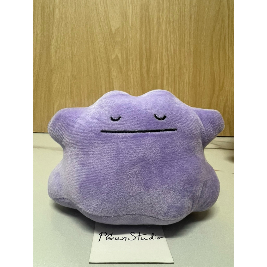 (ของแท้ : พร้อมส่ง) Banpresto : Pokemon Ditto Plush Doll ตุ๊กตาโปเกม่อนดิสโต๊ะ