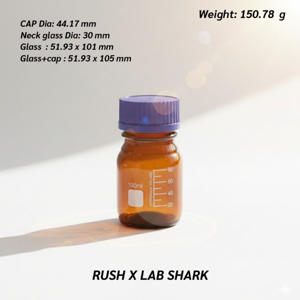 Borosilicate (Neutral Grade)100 ml