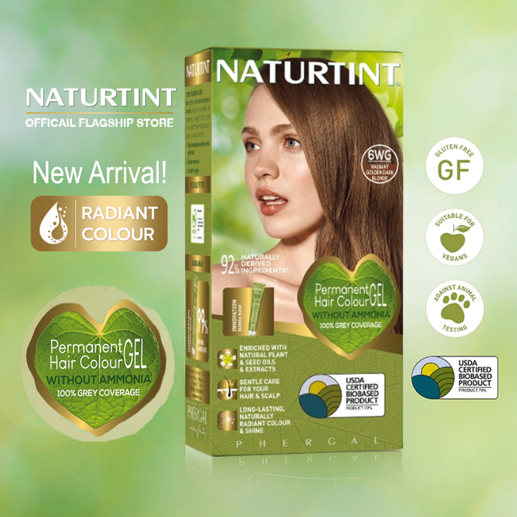 NEW Arrival!! Naturtint6WG-RadiantGoldenDarkBlondeน้ำตาลสว่างประกายทองเข้มRADIANTShadesเพิ่มประกาย