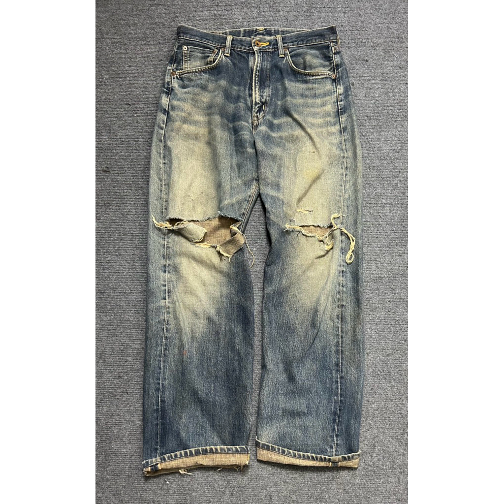 selvedge denim pants 505 edwin(used)