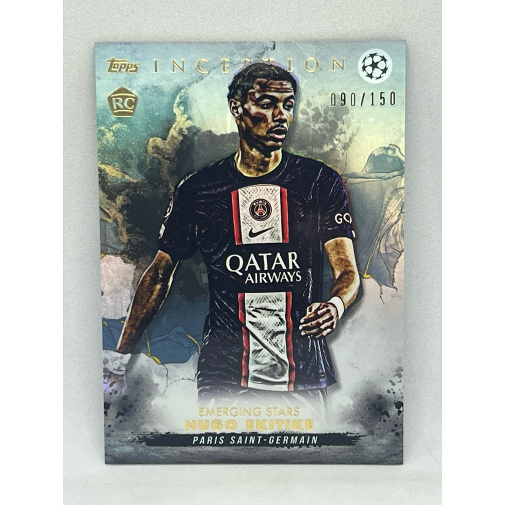 การ์ดฟุตบอล Topps Inception 2022 - 2023 Hugo Ekitike (RC) /150