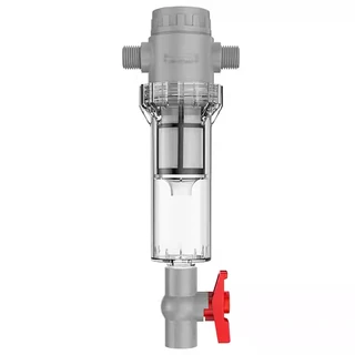 （COD）ตัวกรองสแตนเลสตู้ปลา ไส้กรองเบื้องต้น ตะแกรงดักของเสียปลา เศษอาหาร ระบบกรองไซฟอน ถอดล้างง่าย ทนทาน น้ำใส ใช้งานง่าย