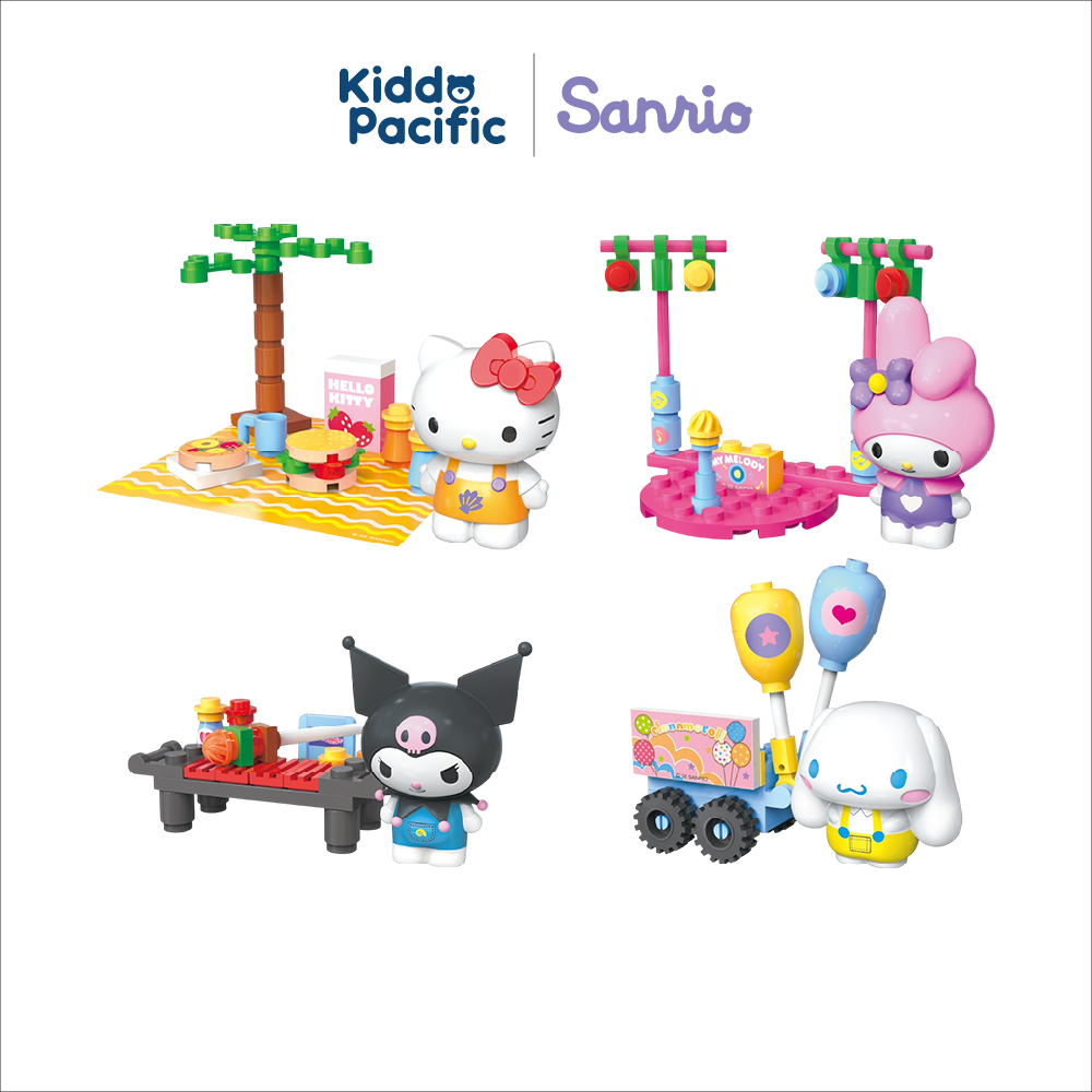 SANRIO FAMILY CAMPING CAPSULE SERIES ฟิกเกอร์