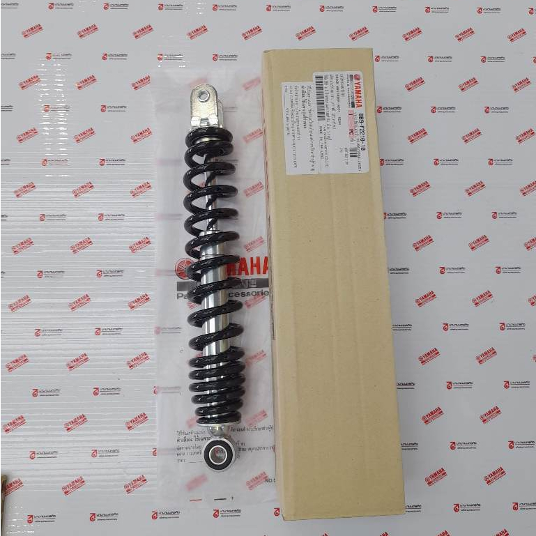 BB9F221010 โช้คหลังสปริงดำ FINO 115 -125 แท้ YAMAHA โช๊คหลัง BB9-F2210-10