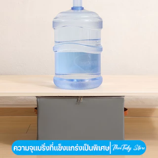 กล่องรองเท้าผ้า กล่องรองเท้าพับได้ กันฝุ่น ความจุขนาดใหญ่45L สามารถใส่รองเท้าได้ 6 คู่ สามารถประหยัดพื้นที่ได้มาก