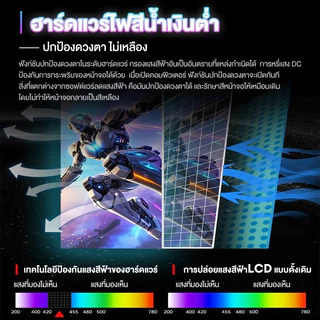EXPOSE จอคอม 24 นิ้ว 165hz จอคอมพิวเตอร์ monitor จอโค้ง FHD IPS 1MS เต็มจอไร้ขอบ LED 2K HDMI