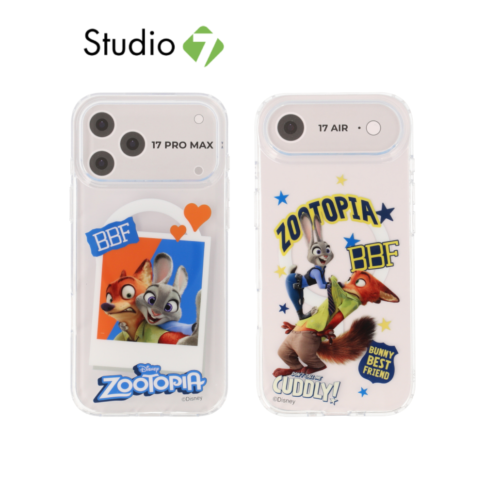 Blue Box x Disney Zootopia เคส iPhone 17 / Air / 17 Pro / 17 Pro Max ลาย Zootopia ลิขสิทธิ์แท้ by St