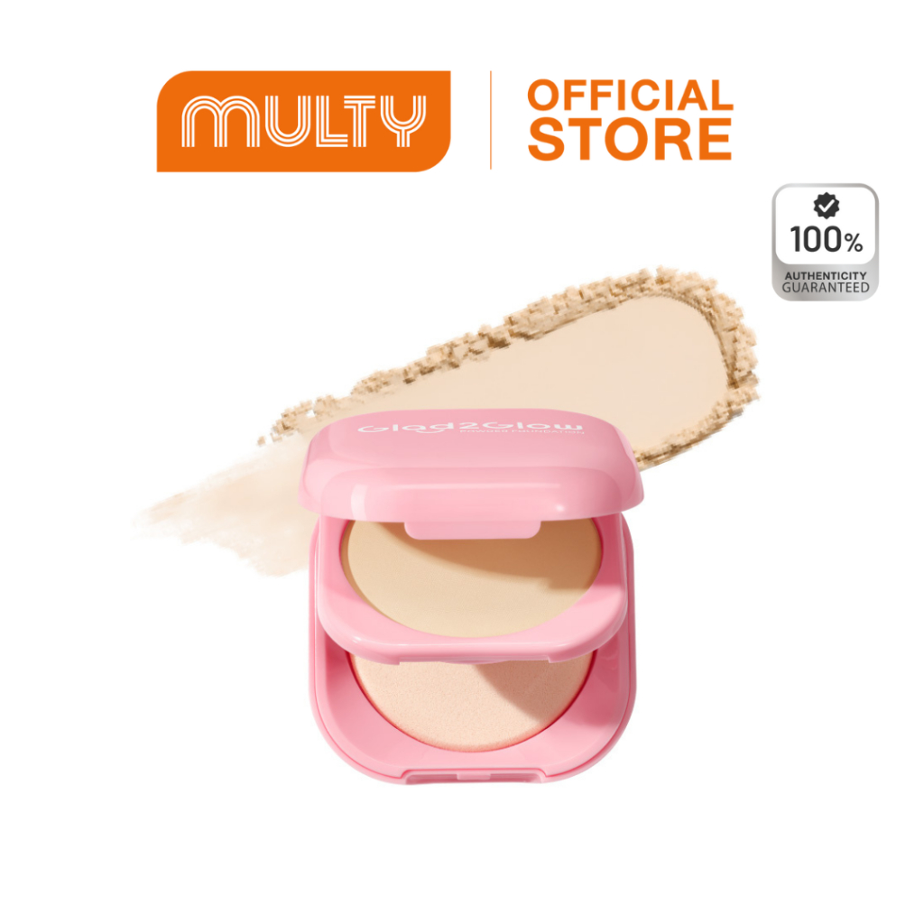 Glad2Glow Perfect Blurring Powder Foundation 8.5 g.