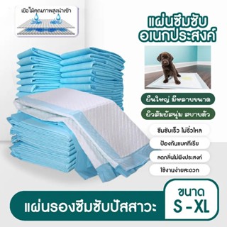 แผ่นรองฉี่ แผ่นรองฉี่สุนัข แผ่นรองปัสสาวะ ช่วยฝึกขับถ่าย ซึม…