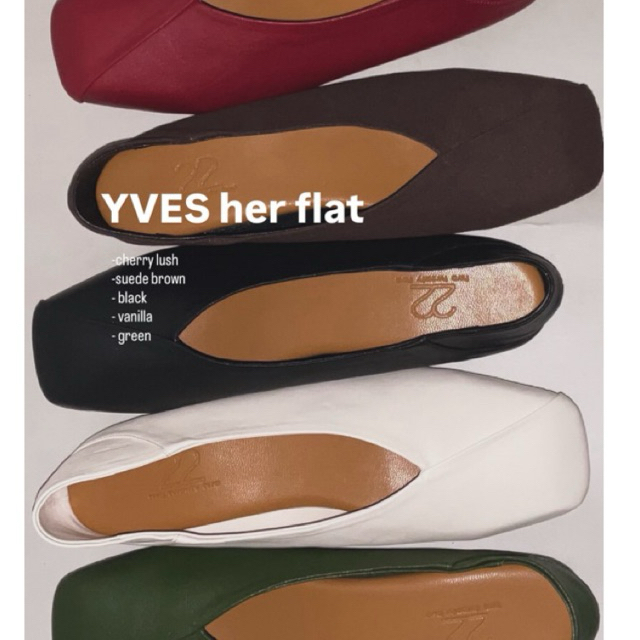 Twotwentytwo:รุ่น YVES her flats