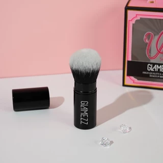GLAMEZZ แปรงคาบูกิ ปัดแก้ม ปัดแป้ง รุ่นมีฝาปิด (ของแท้) **พร้อมส่ง** แปรงปัดแก้มขนนุ่มฟู แปรงปัดแก้มแต่งหน้า