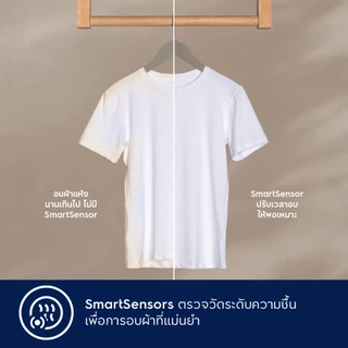[ติดตั้งฟรี] Electrolux เครื่องอบผ้าระบบอบลมร้อน (Venting) 9 กก. รุ่น EDS904N3SC สีเทาเข้ม
