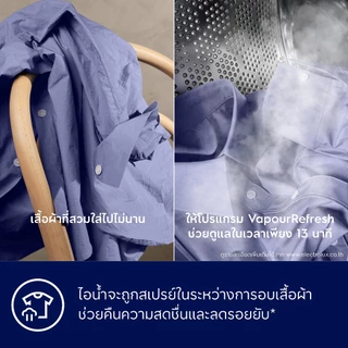 [ติดตั้งฟรี] Electrolux เครื่องอบผ้าระบบอบลมร้อน (Venting) 9 กก. รุ่น EDS904N3SC สีเทาเข้ม